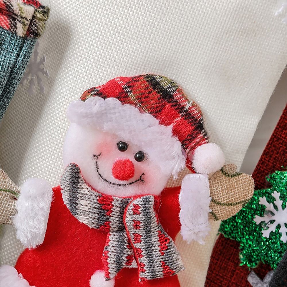 Multicolor Christmas Stocking  - Christmas Stocking Hanging 评论和价格