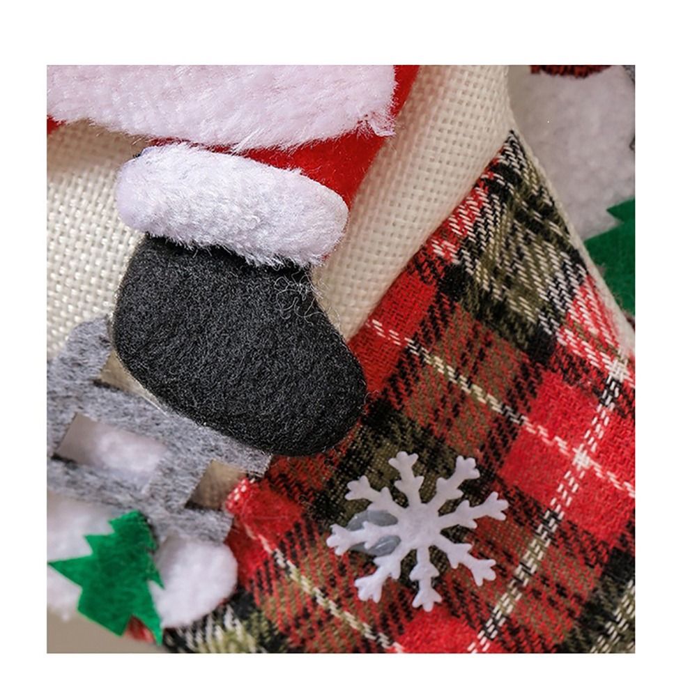 Multicolor Christmas Stocking  - Christmas Stocking Hanging 评论和价格