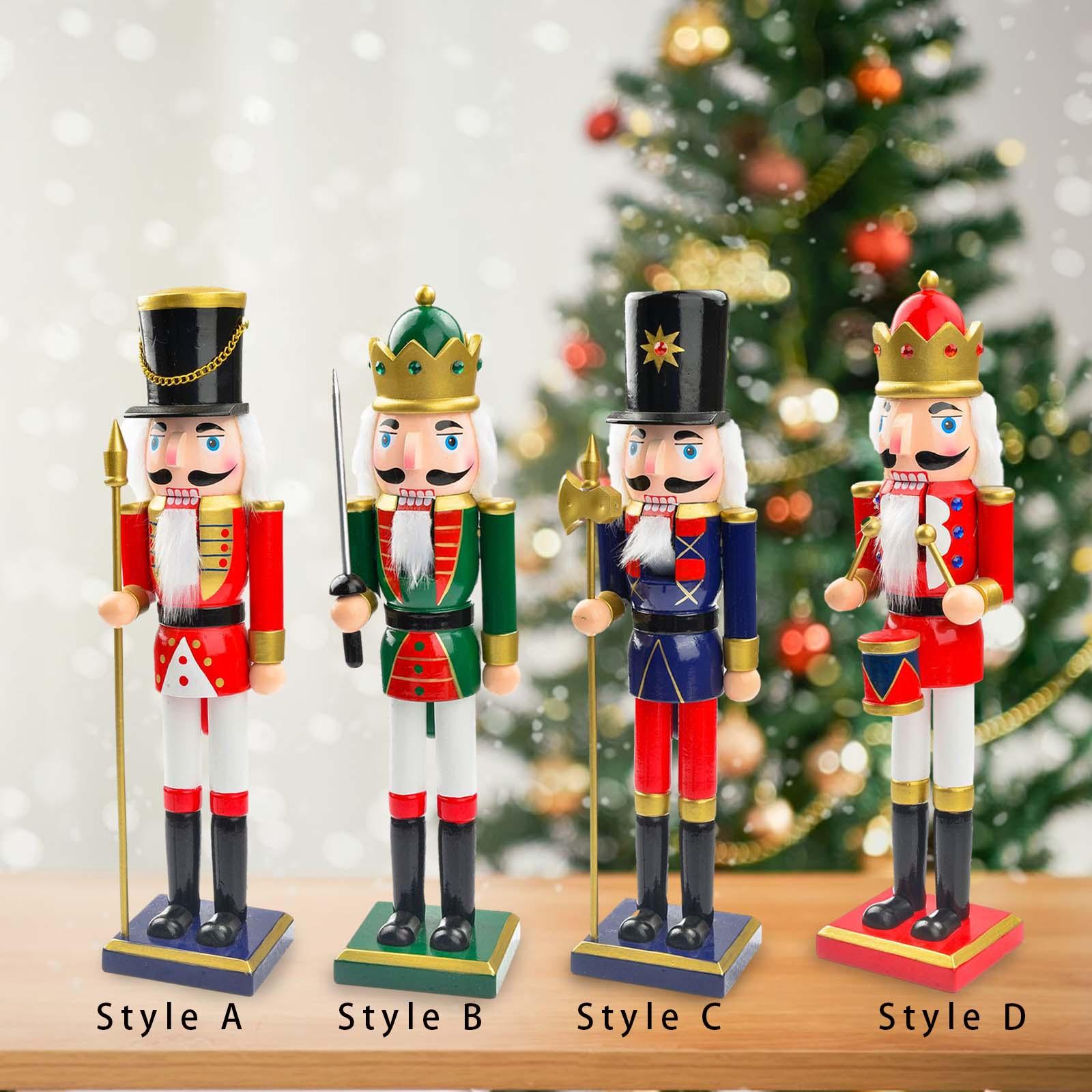 25cm Wooden Christmas Nutcrack - Nutcracker Figurine 评论和价格