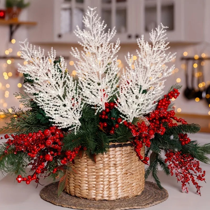 24pcs Christmas Artificial Pin - Christmas Tree Artificial 评论和价格