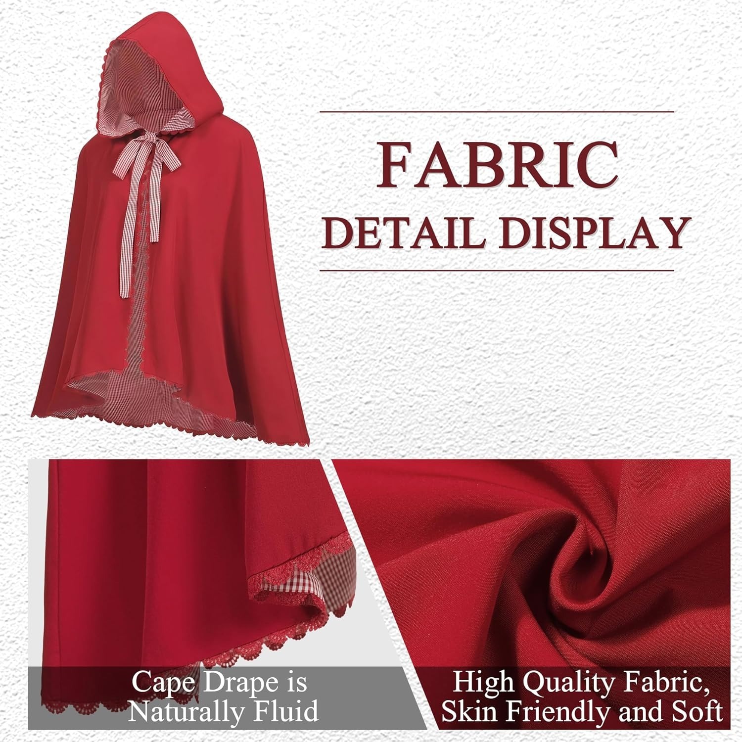 Red Plaid Cape Women's Double  - Christmas Throw Blanket 评论和价格