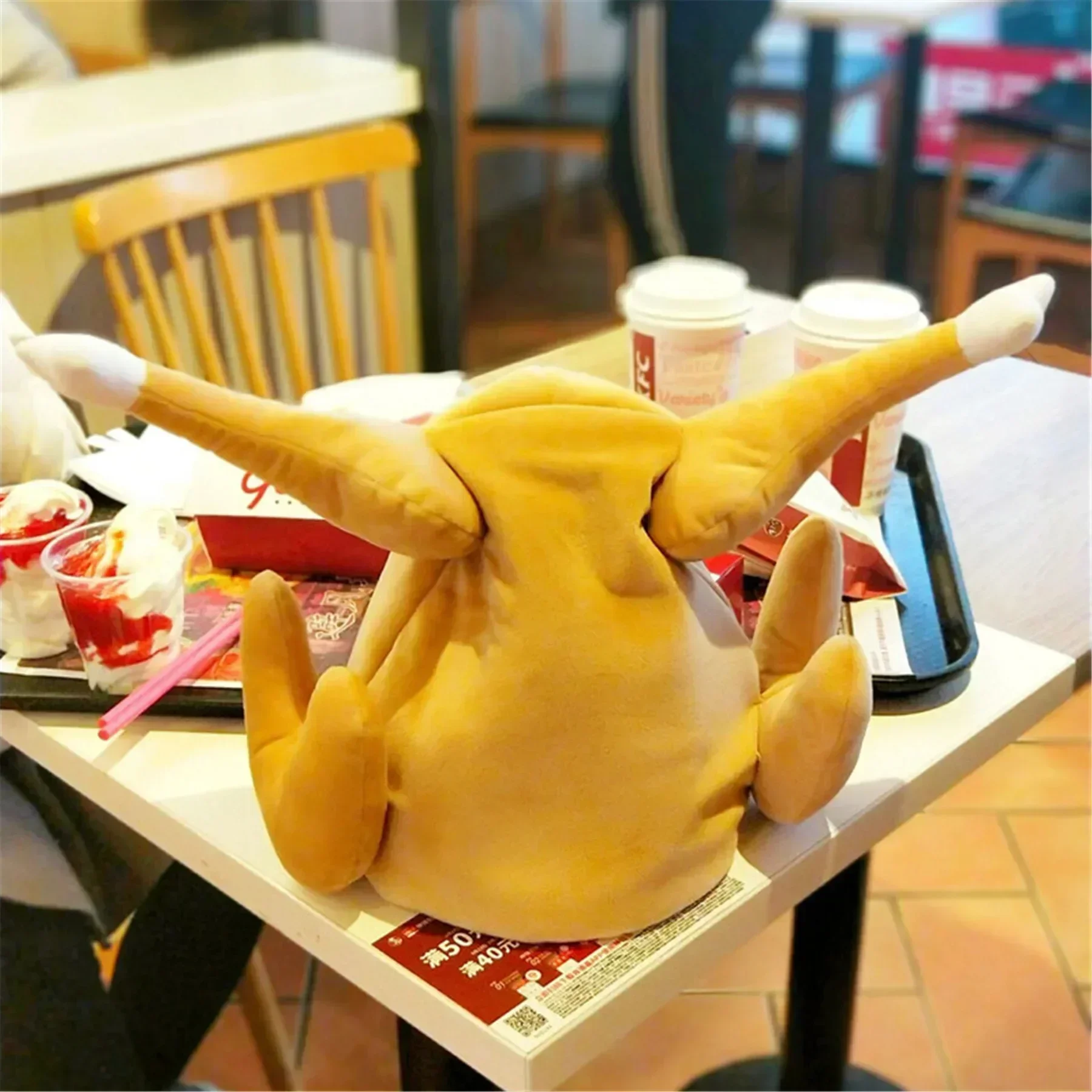 New Plush Roasted Thanksgiving - Santa Hat Plush 评论和价格