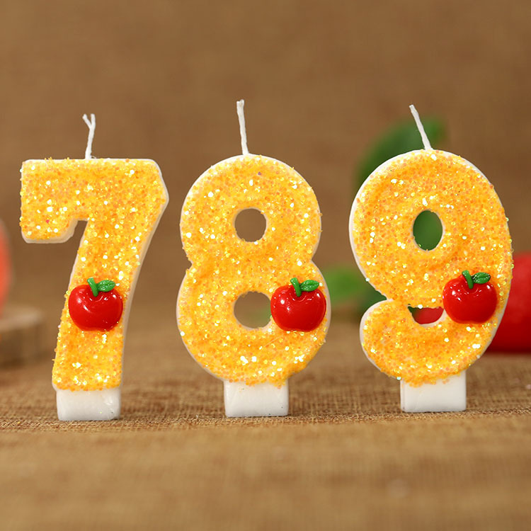 Red Apple Fresh Yellow Digital - Holiday Candle Set 评论和价格