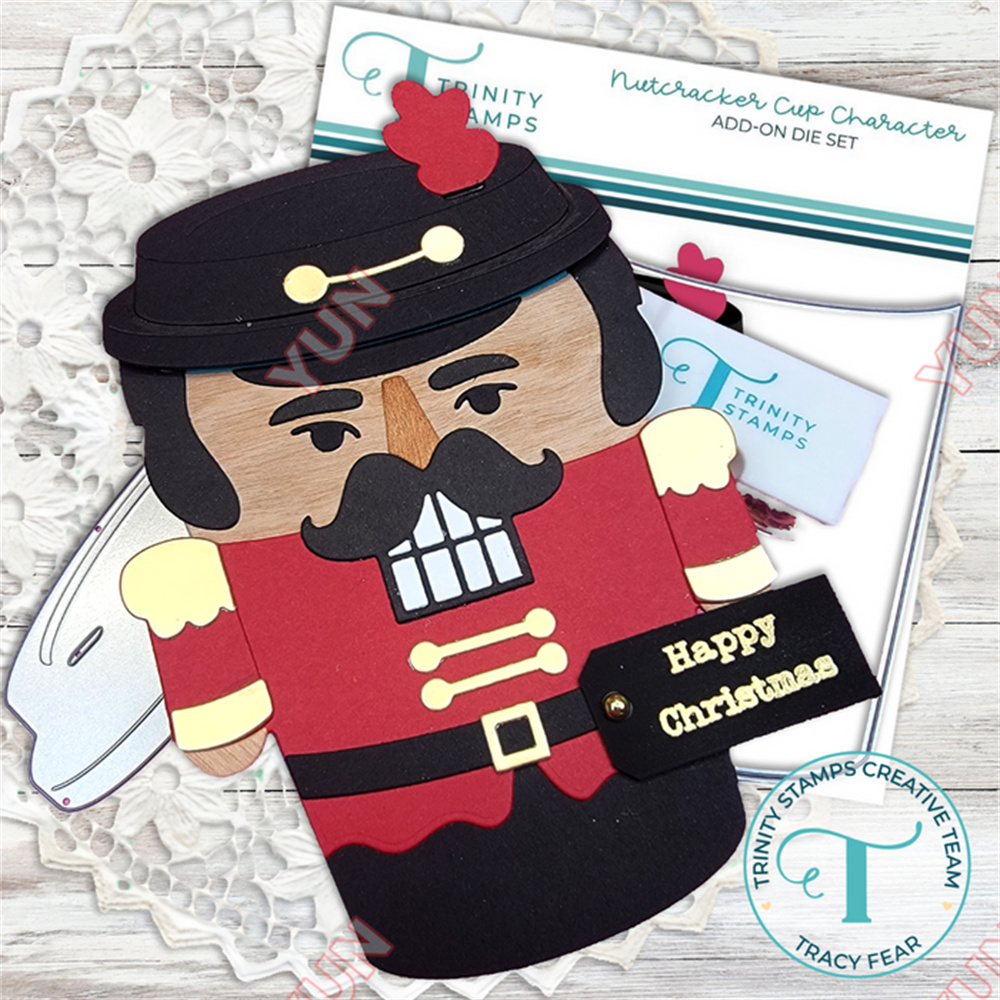 2025 New Metal Cutting Dies Ch - Nutcracker Figurine 评论和价格