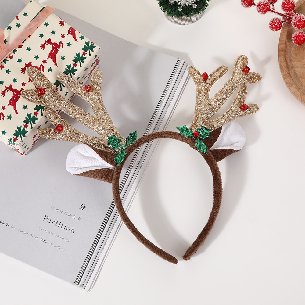1pcs  Adults Women Girls Deer  - Reindeer Antlers Headband 评论和价格