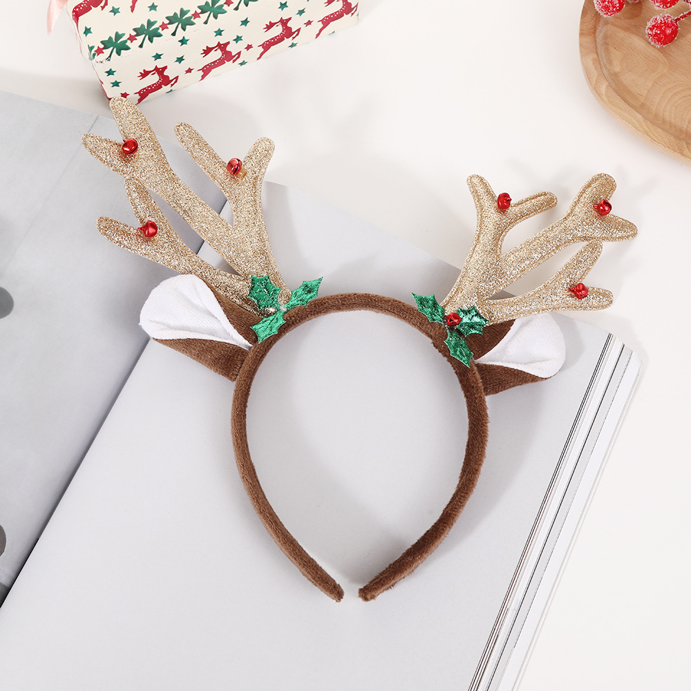 1pcs  Adults Women Girls Deer  - Reindeer Antlers Headband 评论和价格