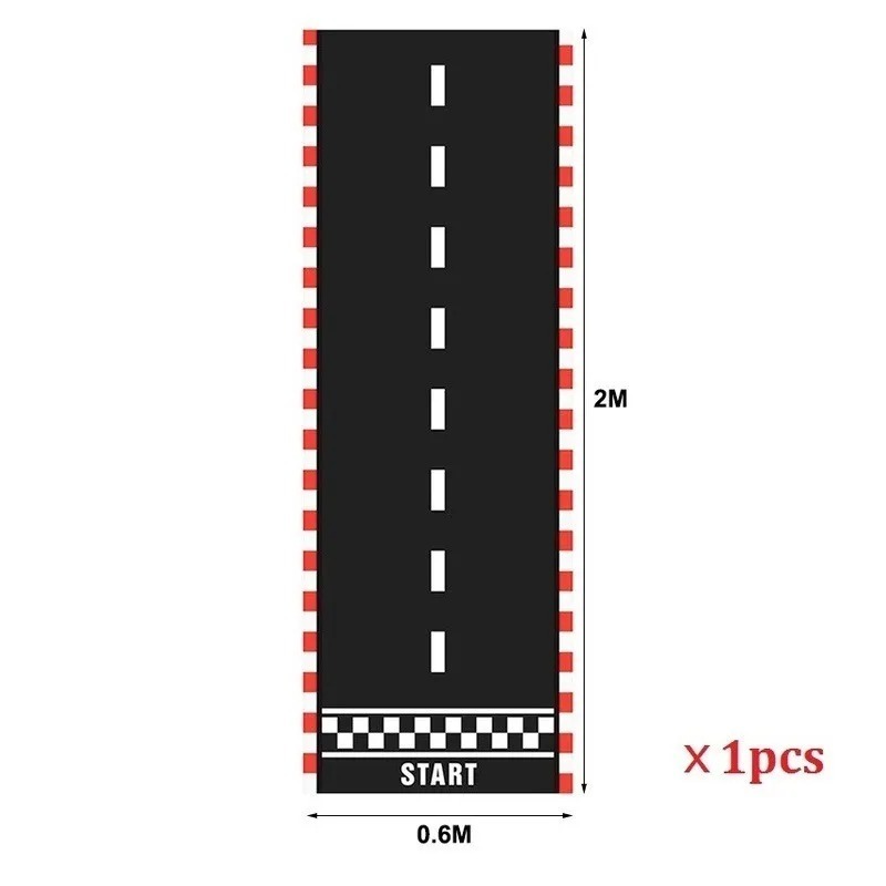 Race Car Racetrack Table Runne - Christmas Table Runner 评论和价格