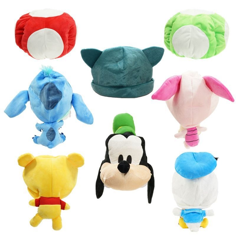 Cartoon Anime Stitch Plush Hat - Santa Hat Plush 评论和价格