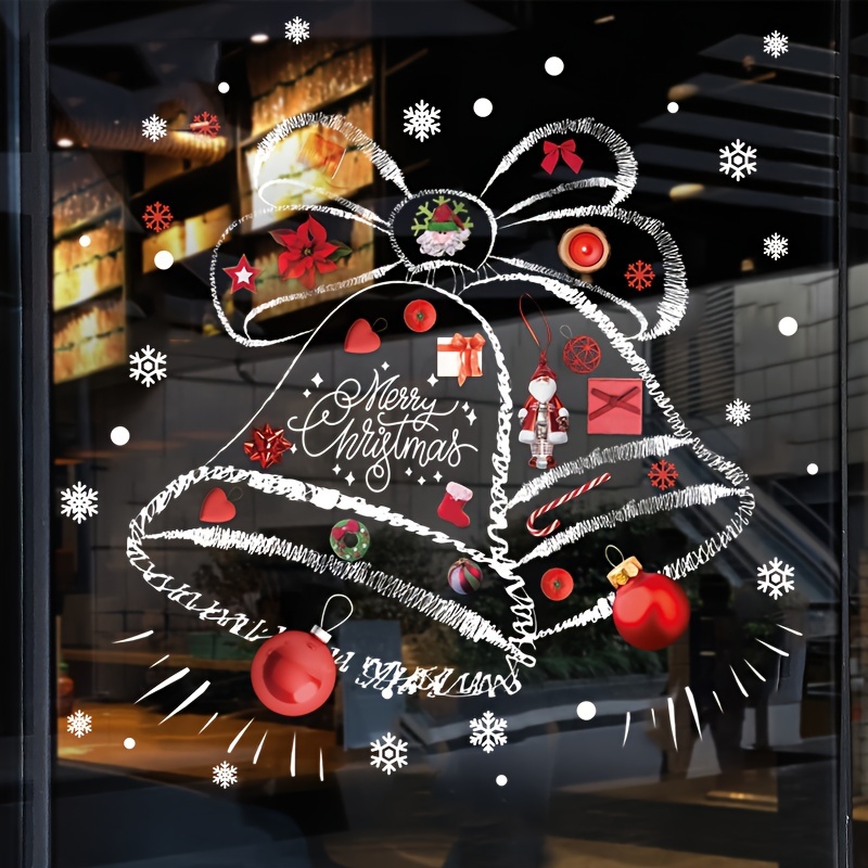Christmas Stickers Snowflake T - Snowflake Window Decal 评论和价格