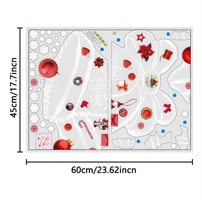 Christmas Stickers Snowflake T - Snowflake Window Decal 评论和价格