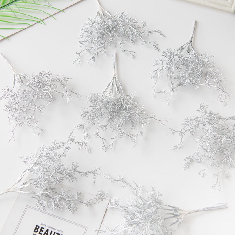6Pcs/bundle Artificial Plant G - Christmas Wreath Fake 评论和价格