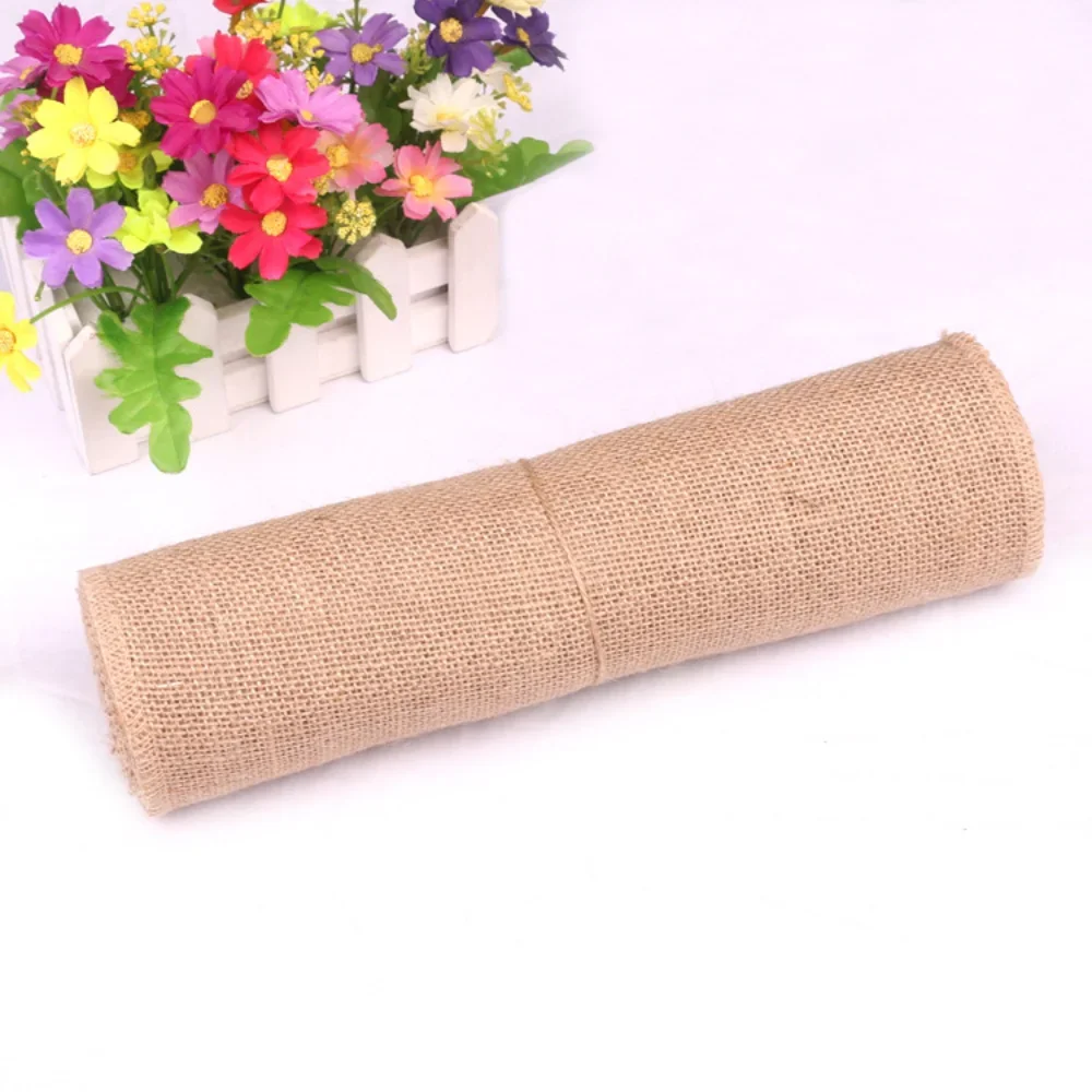 New Desig Beige Burlap Roll 30 - Christmas Table Runner 评论和价格