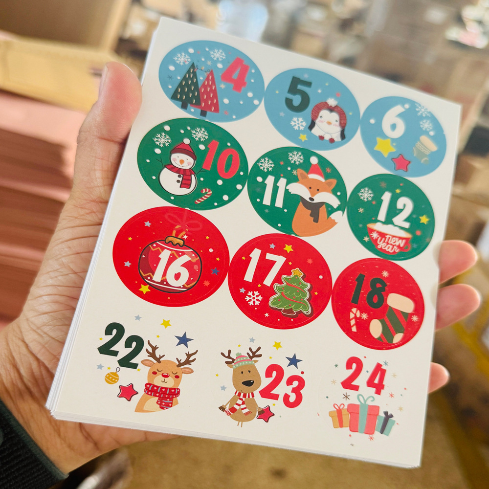 24pcs Christmas Decoration Adv - Advent Calendar Gift 评论和价格