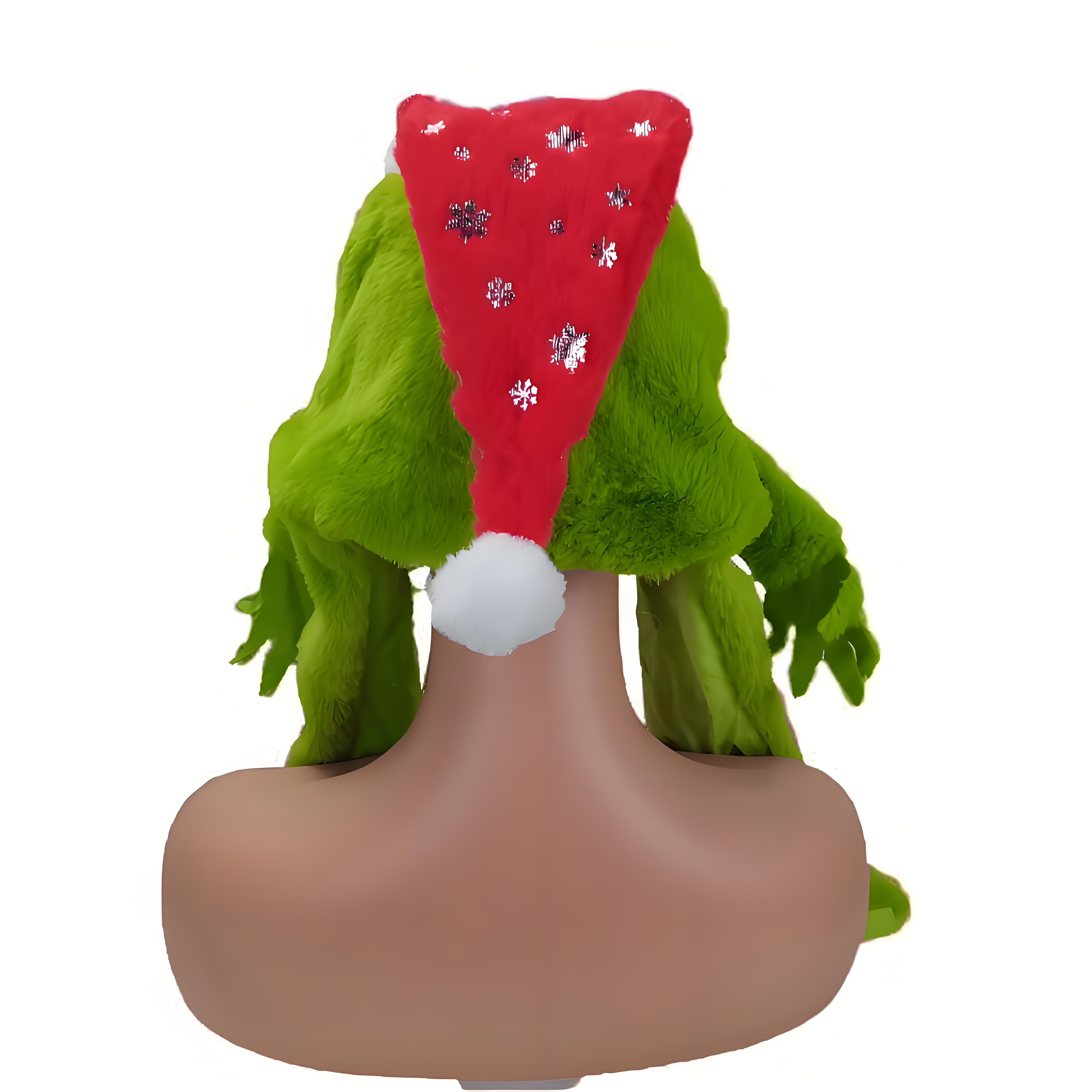 Plush Grincese Hat Cap Scarf C - Santa Hat Plush 评论和价格