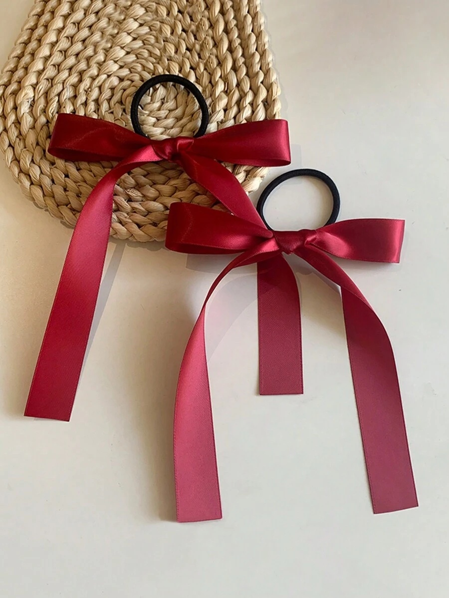 2pcs/set women's fashion multi - Ribbon Bow Gift 评论和价格