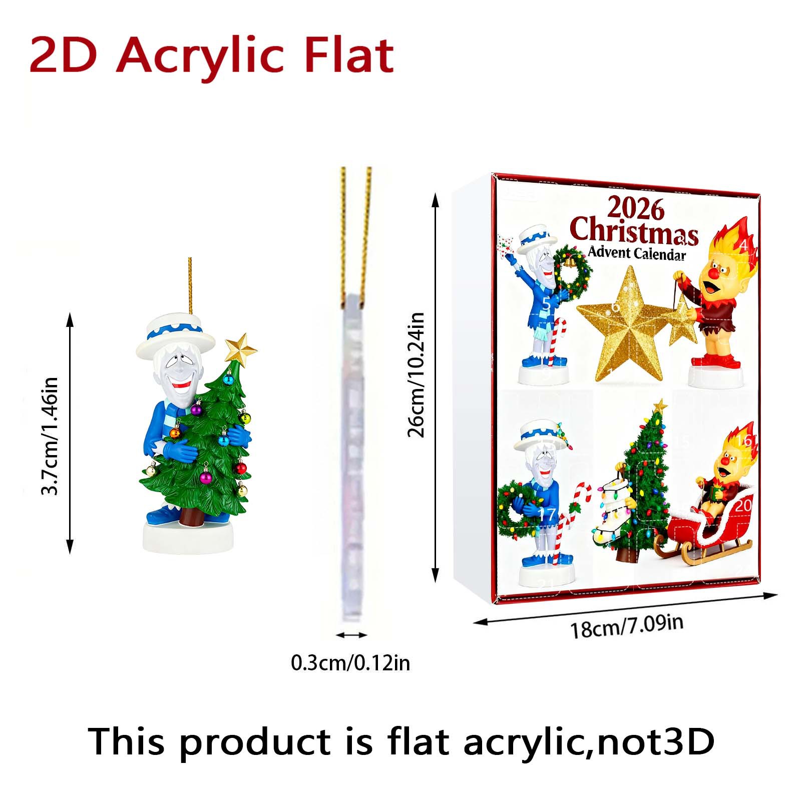2026 The Year Without A Santa  - Advent Calendar Gift 评论和价格