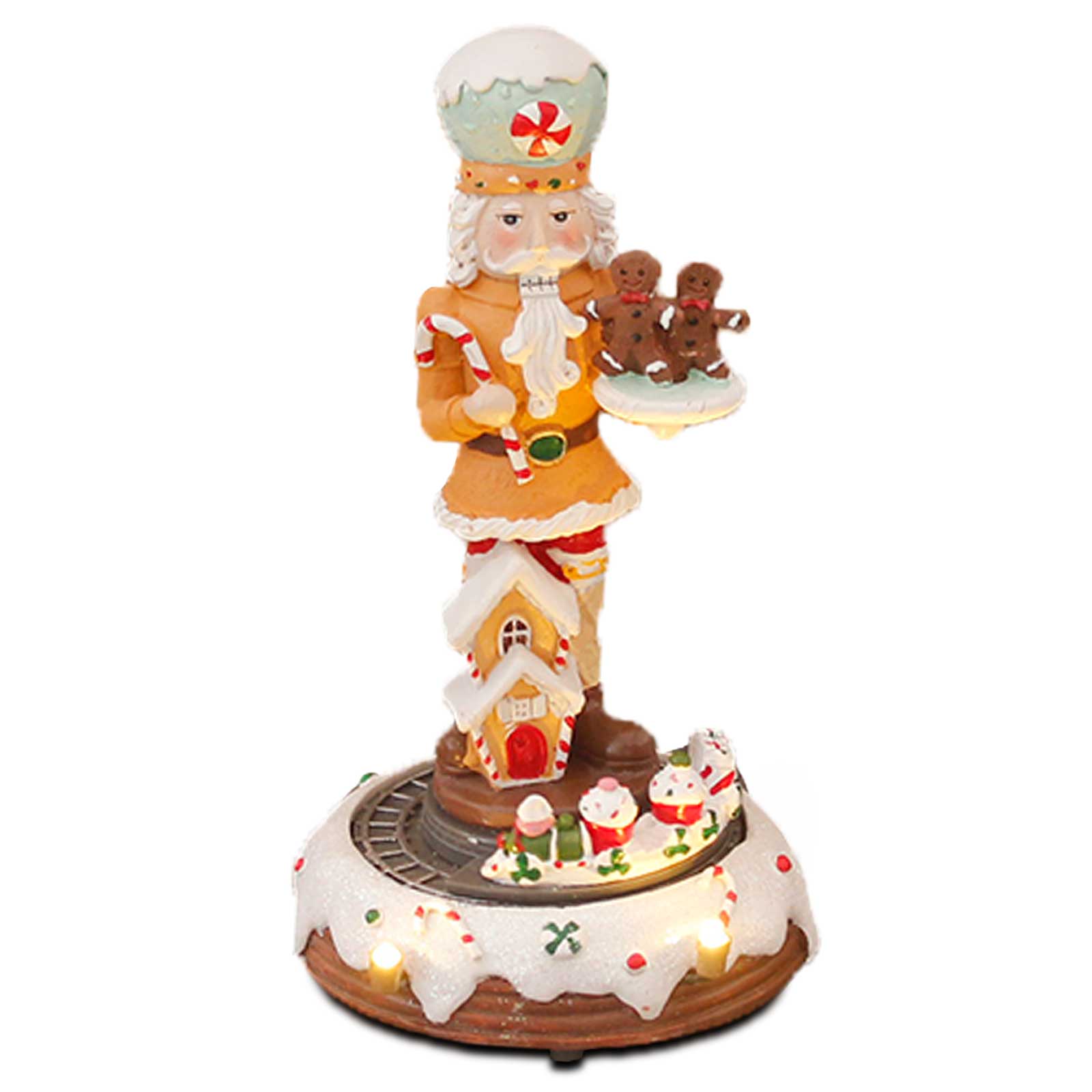 Christmas Gingerbread Nutcrack - Nutcracker Figurine 评论和价格