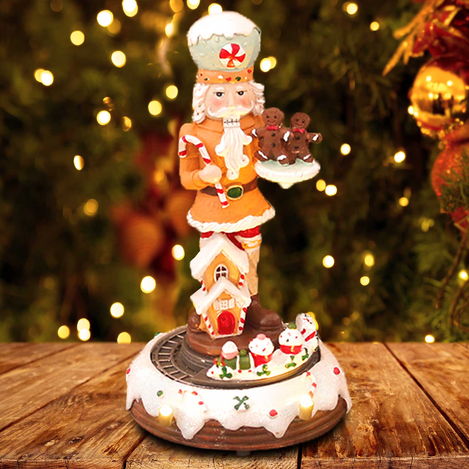 Christmas Gingerbread Nutcrack - Nutcracker Figurine 评论和价格