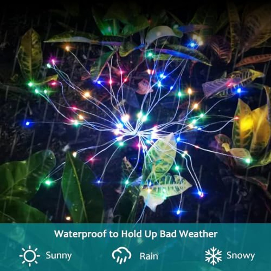 Solar Firework Lights, Lightin - Christmas Lights Outdoor 评论和价格