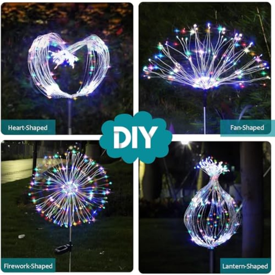 Solar Firework Lights, Lightin - Christmas Lights Outdoor 评论和价格